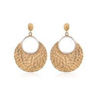 Golden Cobbled Lane Earring
