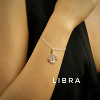 Libra 92.5 Silver Chain Bracelet