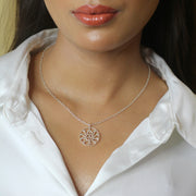 NECKLACE- Devi Maa Pendant 92.5 Silver