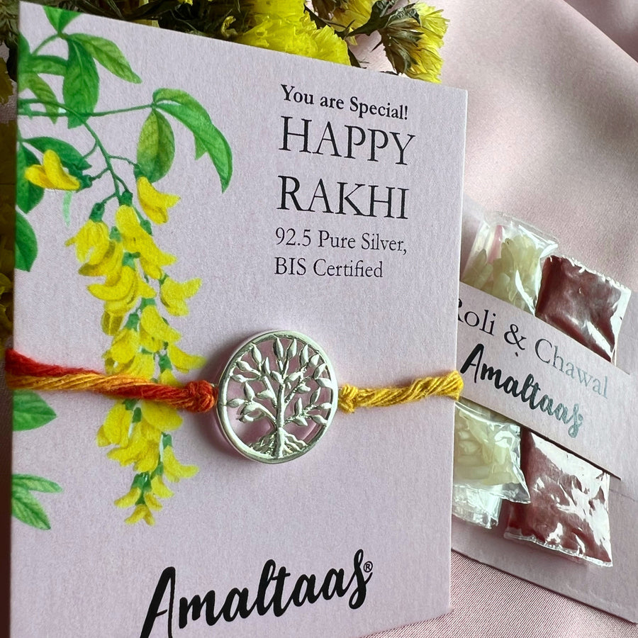 RAKHI - Tree Of Life 92.5 Silver Rakhi