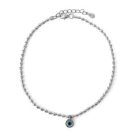 Classic EvilEye Nazar Magic Anklet in 92.5 Silver