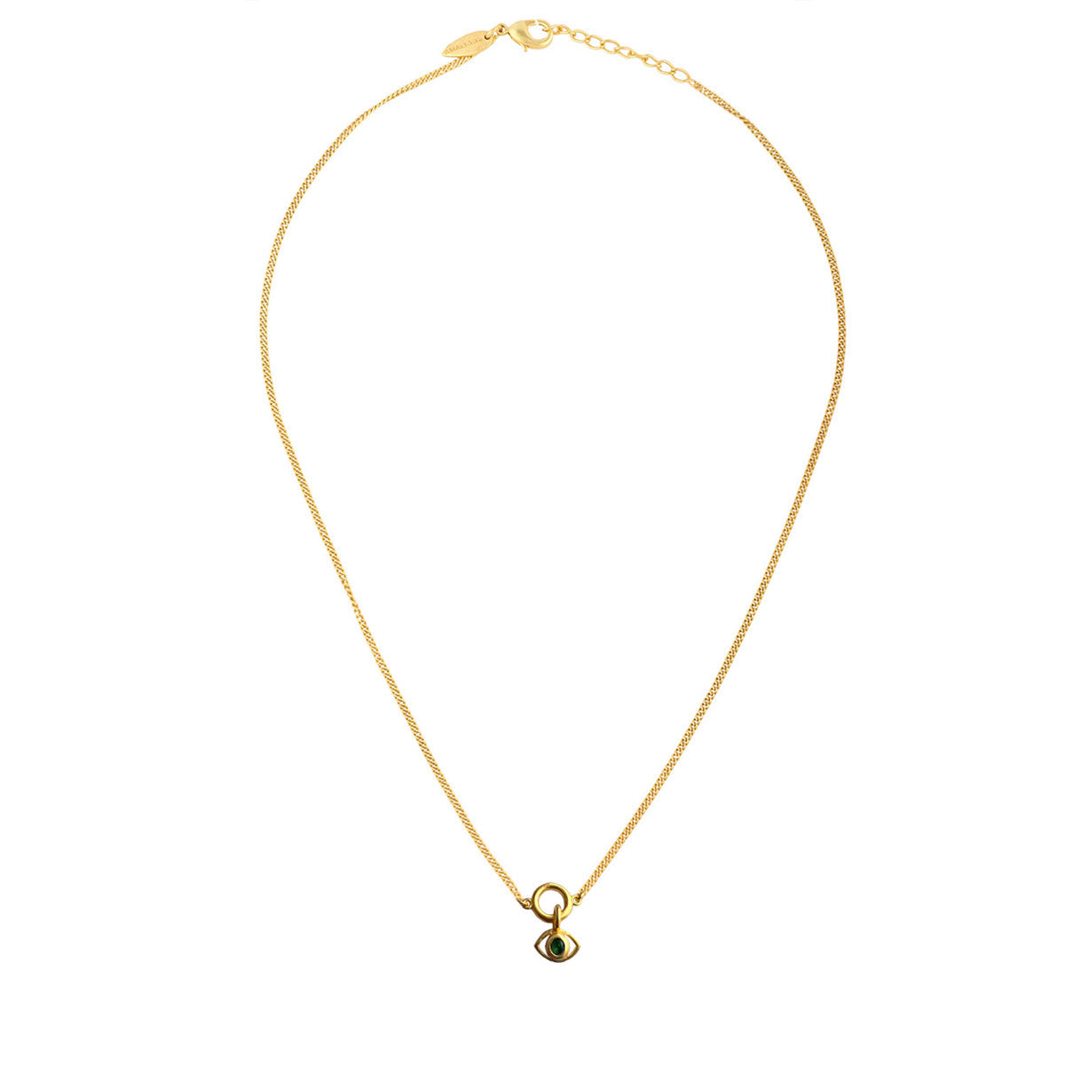 Green Necklace - EvilEye EyeCandy