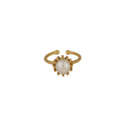 Moon Ring - Pearl