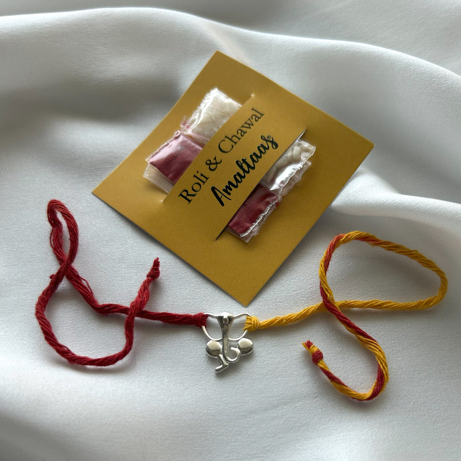 RAKHI - Ganesh Ji 92.5 Silver Rakhi