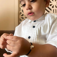 KIDS - Thakurji MorPankh 92.5 Silver Bracelet (Single)