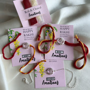 RAKHI B3 - OM Bhai-Bhabhi-Baby Rakhi Combo (Family Pack)