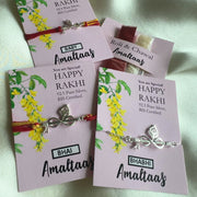 RAKHI B3 - Forever Thakurji Love  Bhai-Bhabhi-Baby Rakhi Combo (Family Pack)