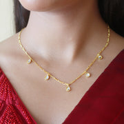 Sitara Charm Art Deco Necklace
