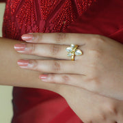 Sitara Lotus Ring