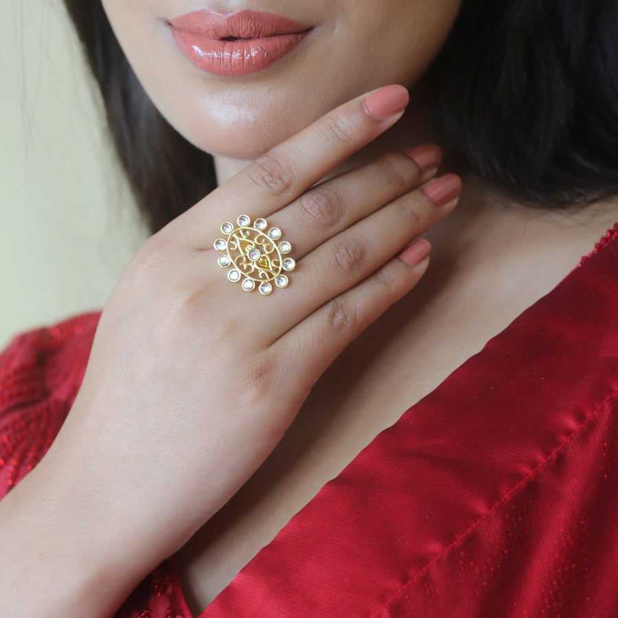 Sitara EvilEye Sparkle Ring