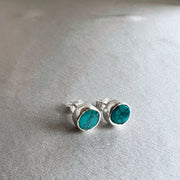 Blue Turquoise Sea Studs