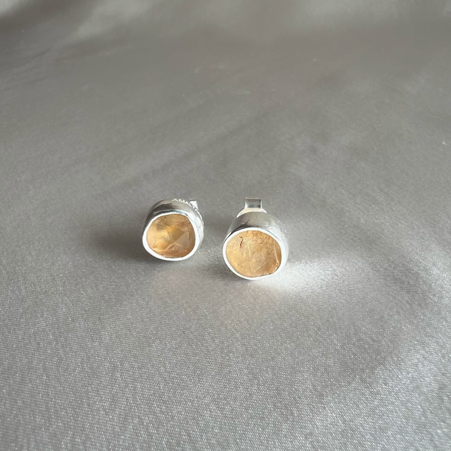 Citrine Sun Kissed Studs