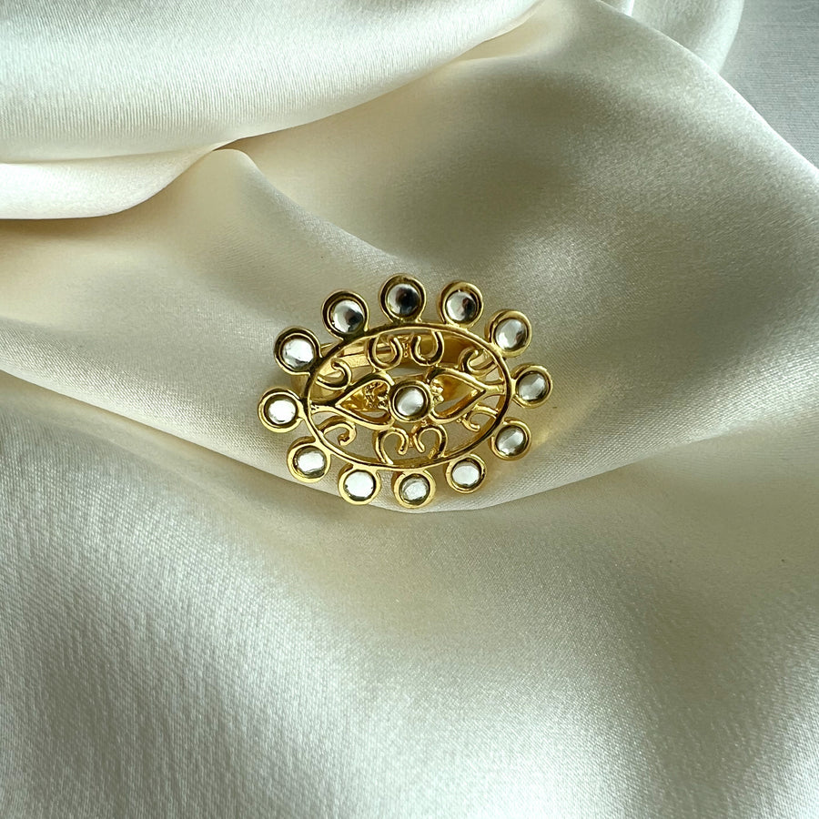Sitara EvilEye Sparkle Ring