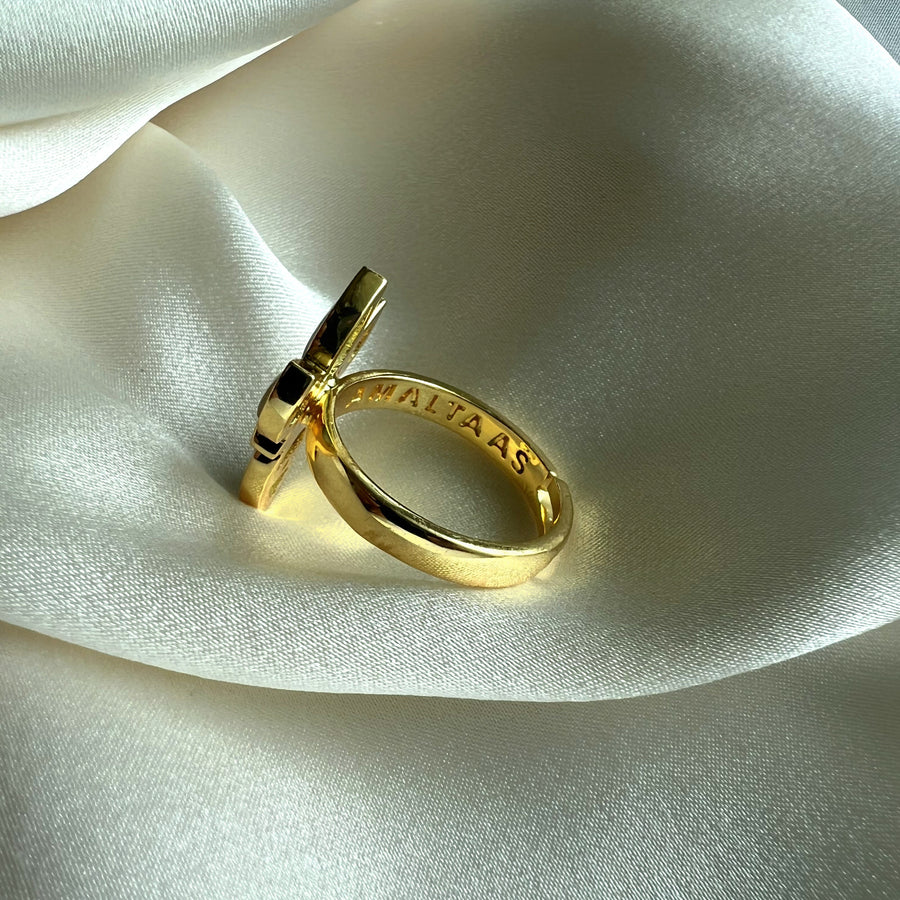 Sitara Lotus Ring
