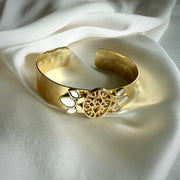 Sitara Broad Cuff Evileye Sparkle