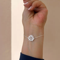 WOMEN - Sudarshan Chakra Bracelet 92.5 Silver