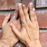 COUPLE - Tortoise Ring 92.5 Silver