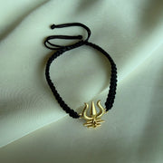 Mahadev's Trishul Bracelet - Blessed 22k Gold-plated