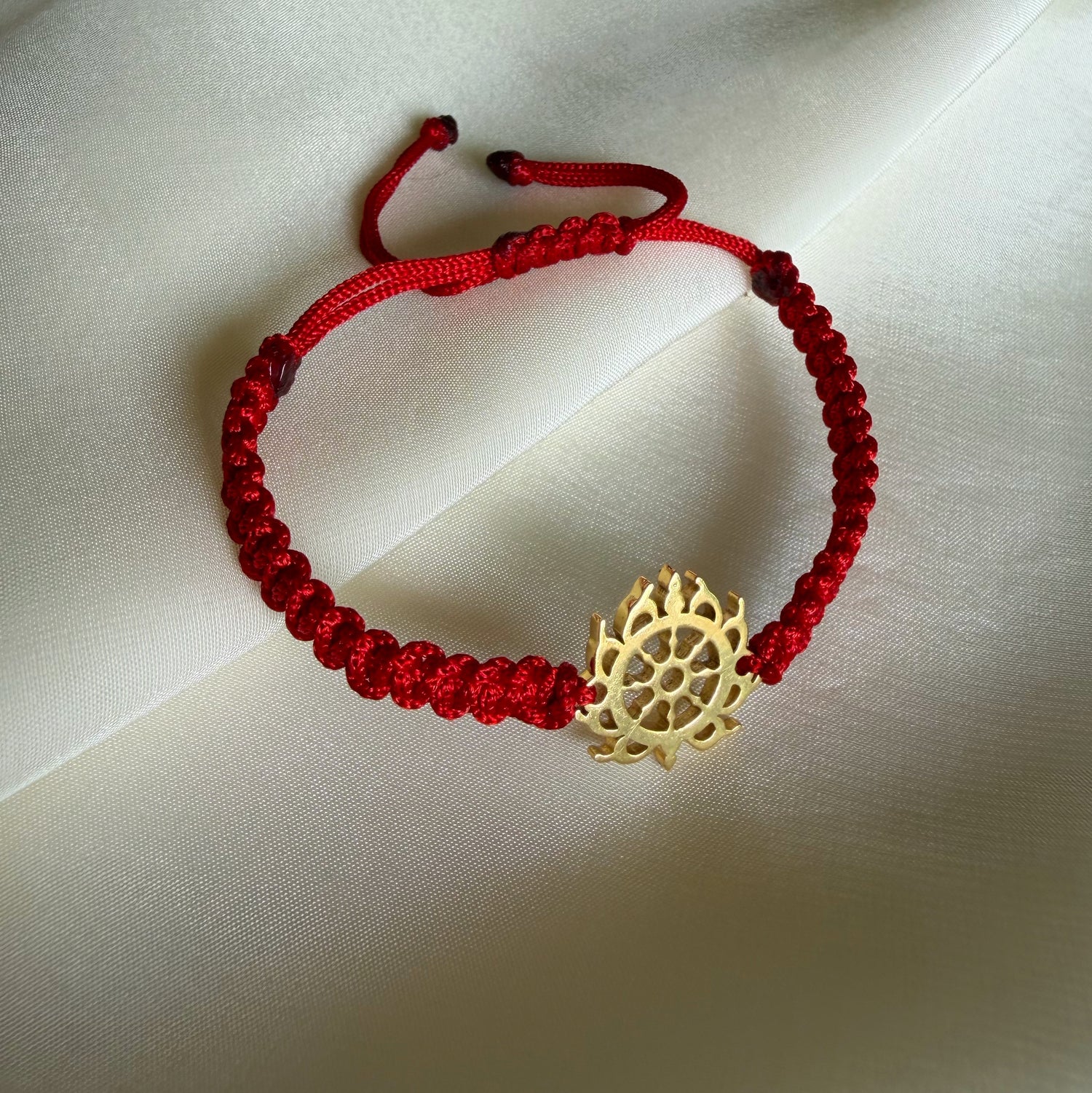 Sudarshan Chakra Bracelet - Blessed 22k Gold-plated