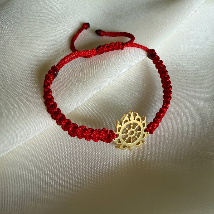 Sudarshan Chakra Bracelet - Blessed 22k Gold-plated