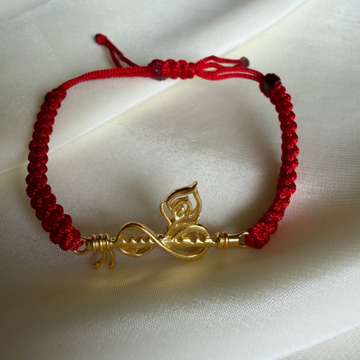 Forever Thakurji Love Bracelet - Blessed 22k Gold-plated