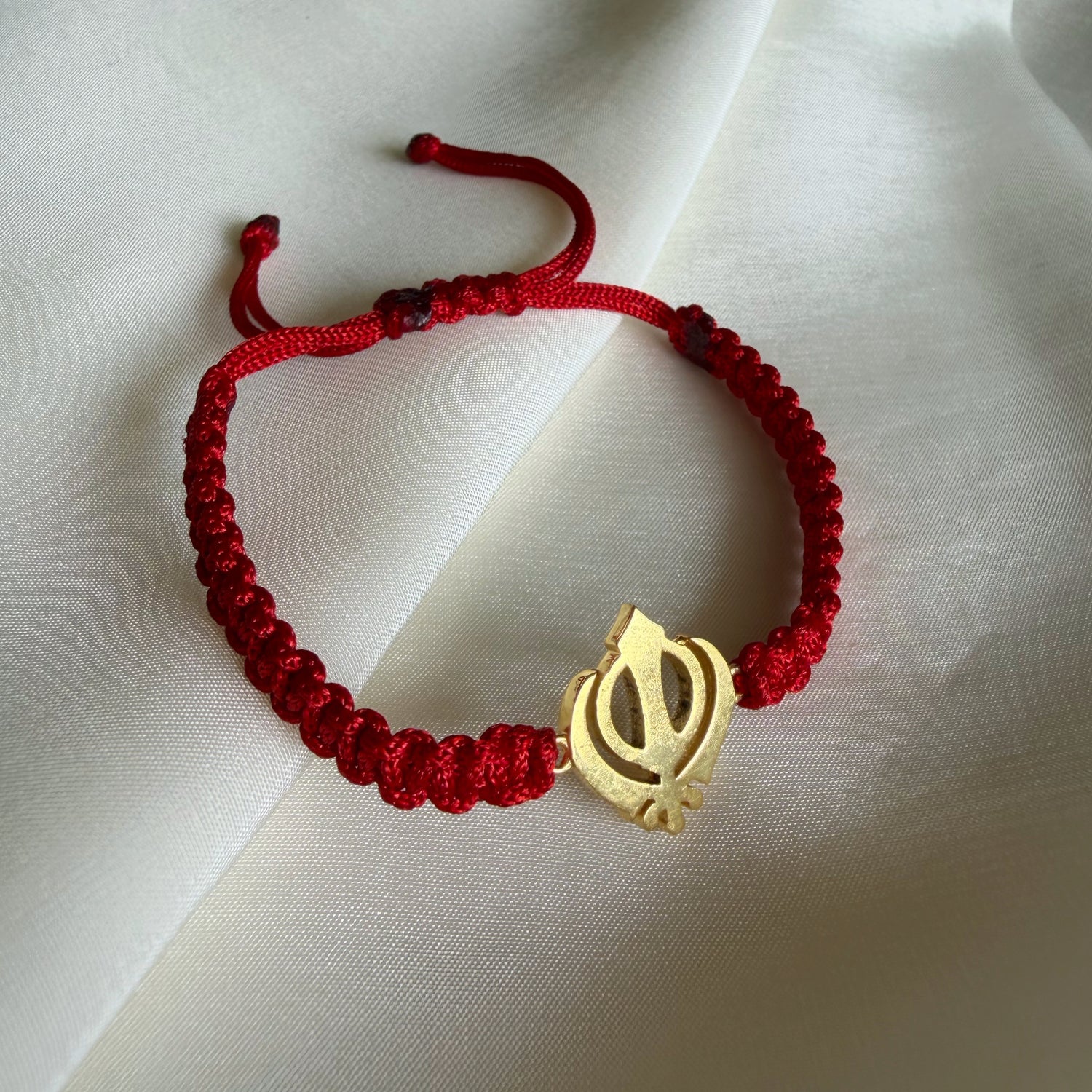 Khanda Bracelet - Blessed 22k Gold-plated