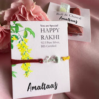 RAKHI - Vayuputra Gada 92.5 Silver Rakhi