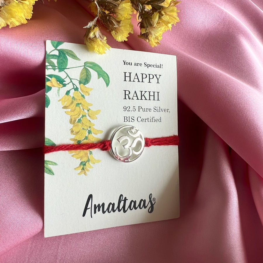 RAKHI - OM 92.5 Silver Rakhi