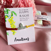 RAKHI - Bel Patra (Sacred Leaf) - 92.5 Silver Rakhi
