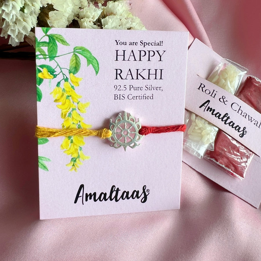 RAKHI - Sudarshan 92.5 Silver Rakhi