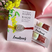 RAKHI - Evil Eye Heartline 92.5 Silver Rakhi
