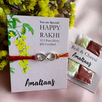 RAKHI - Infinite Love 92.5 Silver Rakhi
