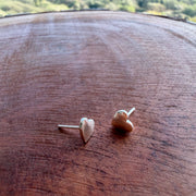 My Heart Studs - 92.5 Silver ( with 22K Gold Plating)
