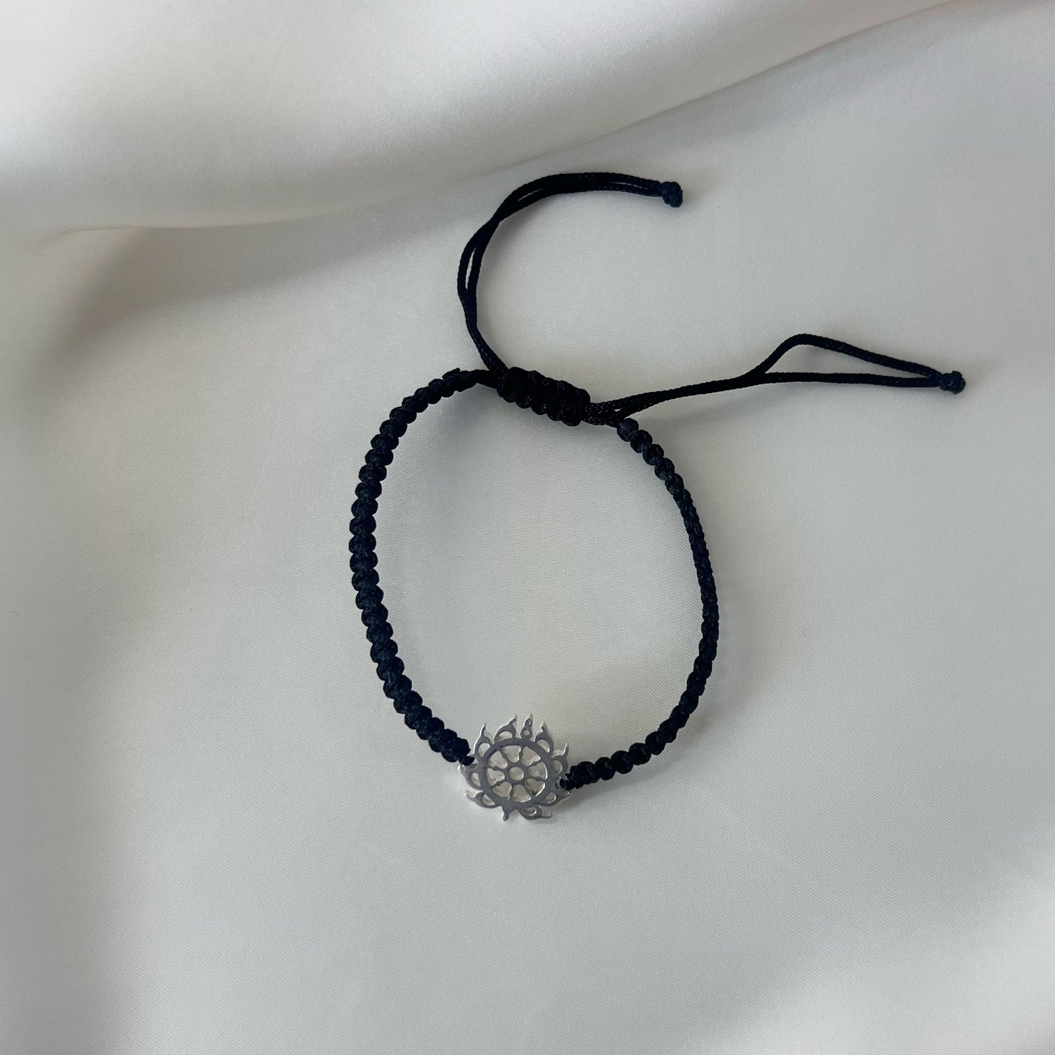 MEN - Sudarshan Chakra 92.5 Silver Bracelet