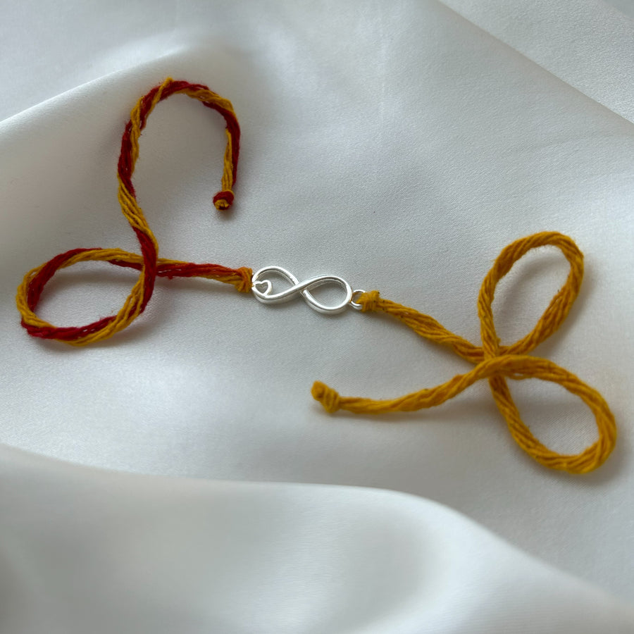 RAKHI - Infinite Love 92.5 Silver Rakhi