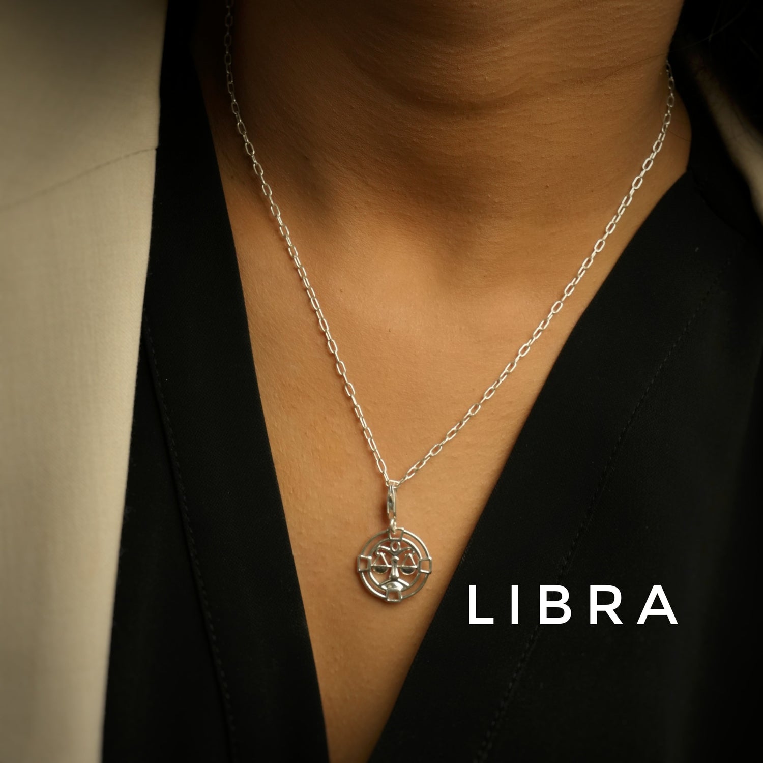 Libra Chain 92.5 Silver Necklace