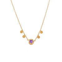Delicate Dots - Amethyst