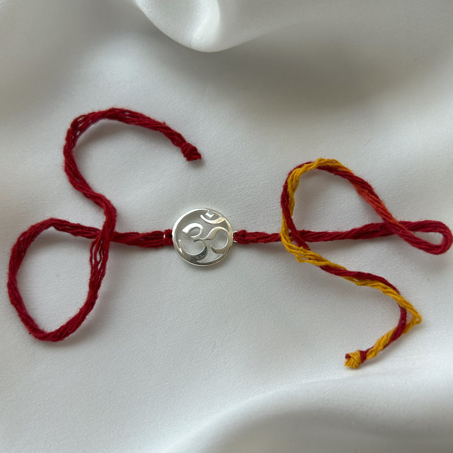 RAKHI - OM 92.5 Silver Rakhi