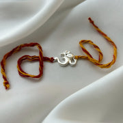 RAKHI - Om Ganesha  92.5 Silver Rakhi