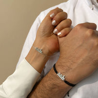 COUPLE - Sai Blessings 92.5 Silver Bracelet