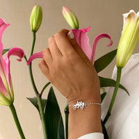 WOMAN - Jai Guruji Blessings 92.5 Silver Bracelet