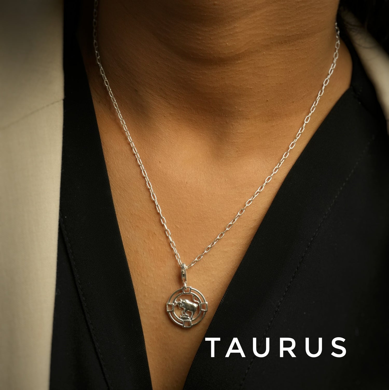 Taurus Chain 92.5 Silver Necklace