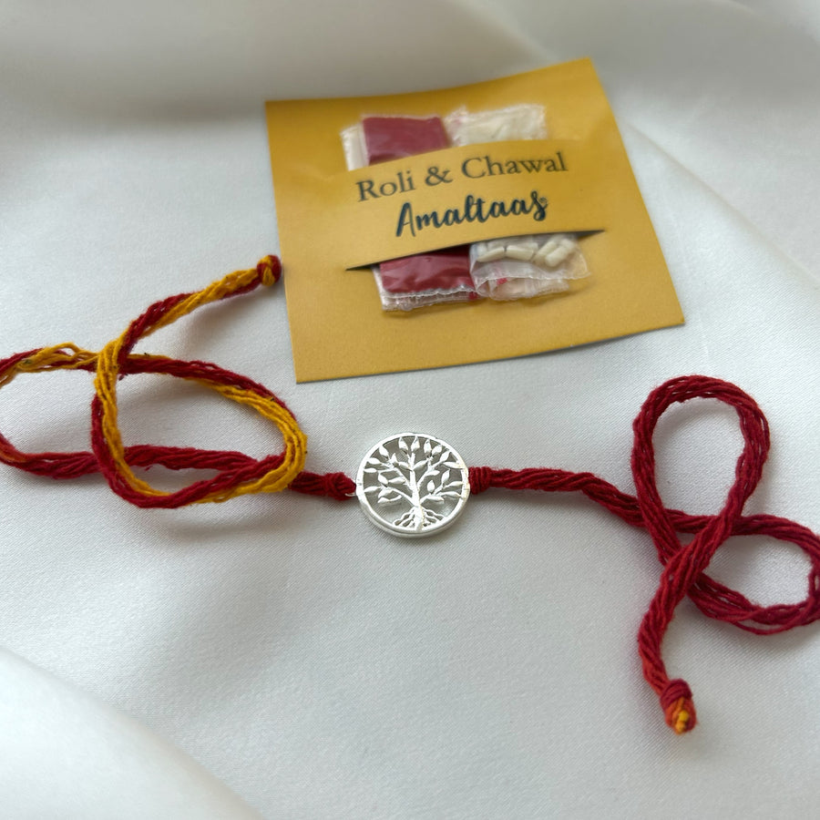 RAKHI - Tree Of Life 92.5 Silver Rakhi