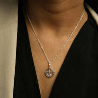 Virgo Chain 92.5 Silver Necklace