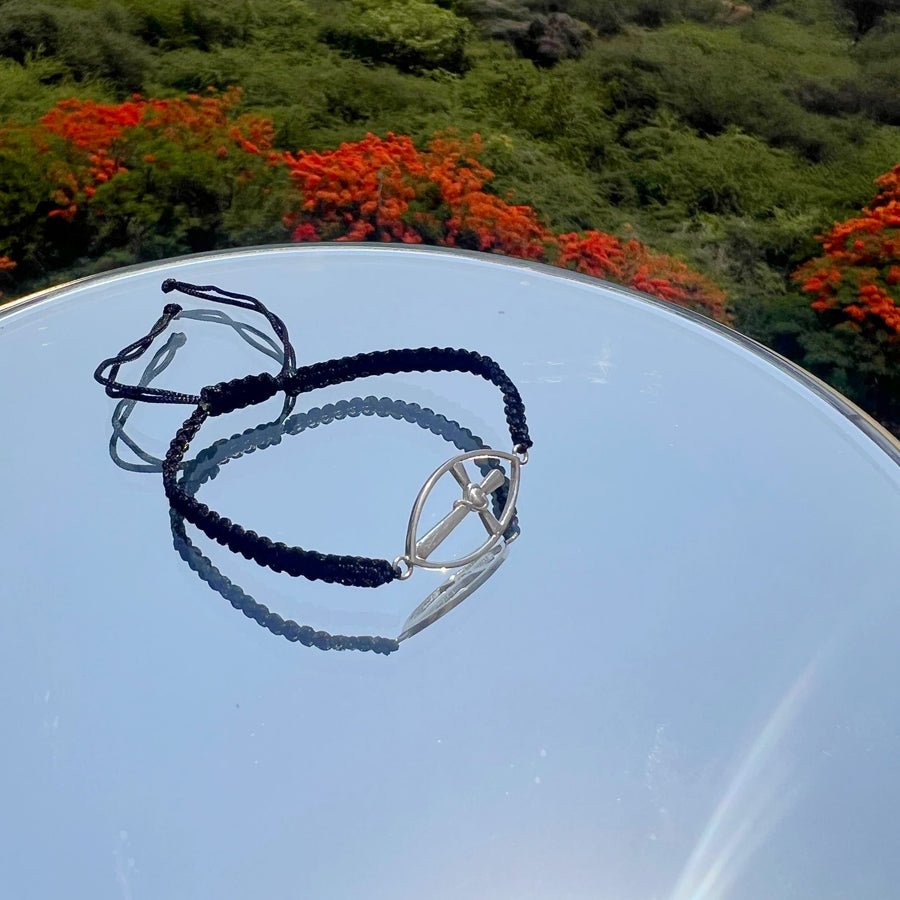 COUPLE - Cross My Heart Bracelets – 92.5 Silver