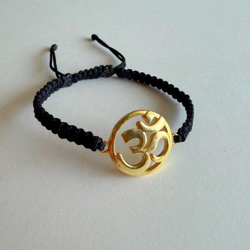 OM Bracelet - Blessed 22k Gold-plated