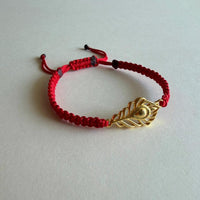 Kanha Morpankh Bracelet - Blessed 22k Gold-plated