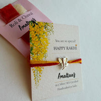 KIDS RAKHI- Baby Ganesh 92.5 Silver Rakhi