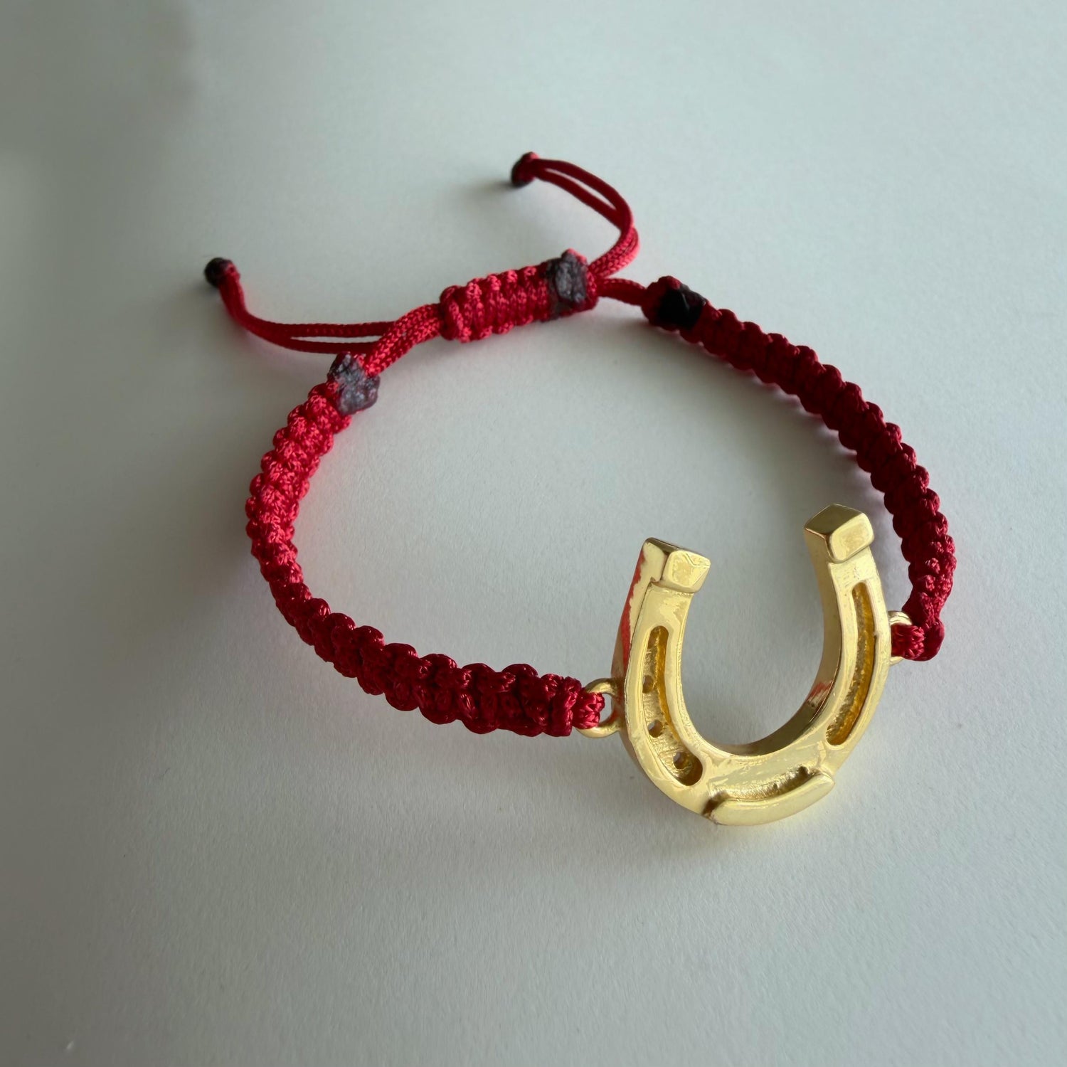 Good Luck HorseShoe  Bracelet - Blessed 22k Gold-plated