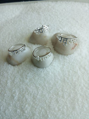 All Four Shakti Rings - 92.5 Silver